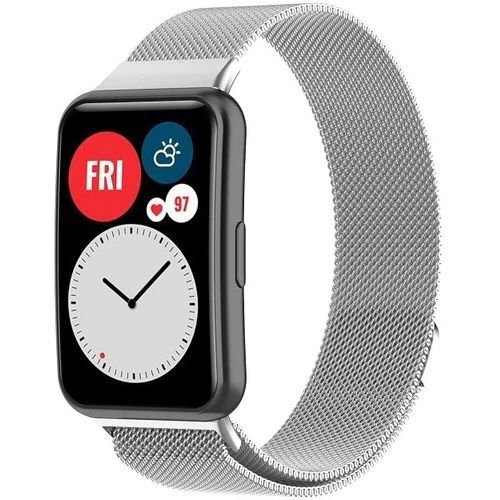

Браслет Rumi Milanese loop металлический для Huawei Watch FIT, Watch FIT Elegant (серебристый)