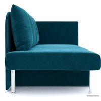 Тахта Мебель-АРС Алиса (бархат, сине-зеленый star velvet 43 black green)