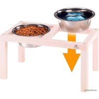 Миски на подставке Ferplast Desco Wood 05 70010356