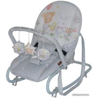 Шезлонг Lorelli Top Relax 2019 Grey Bear Party