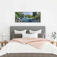 Картина на стекле Stamprint Голубое озеро NT016 (50x125) в Орше