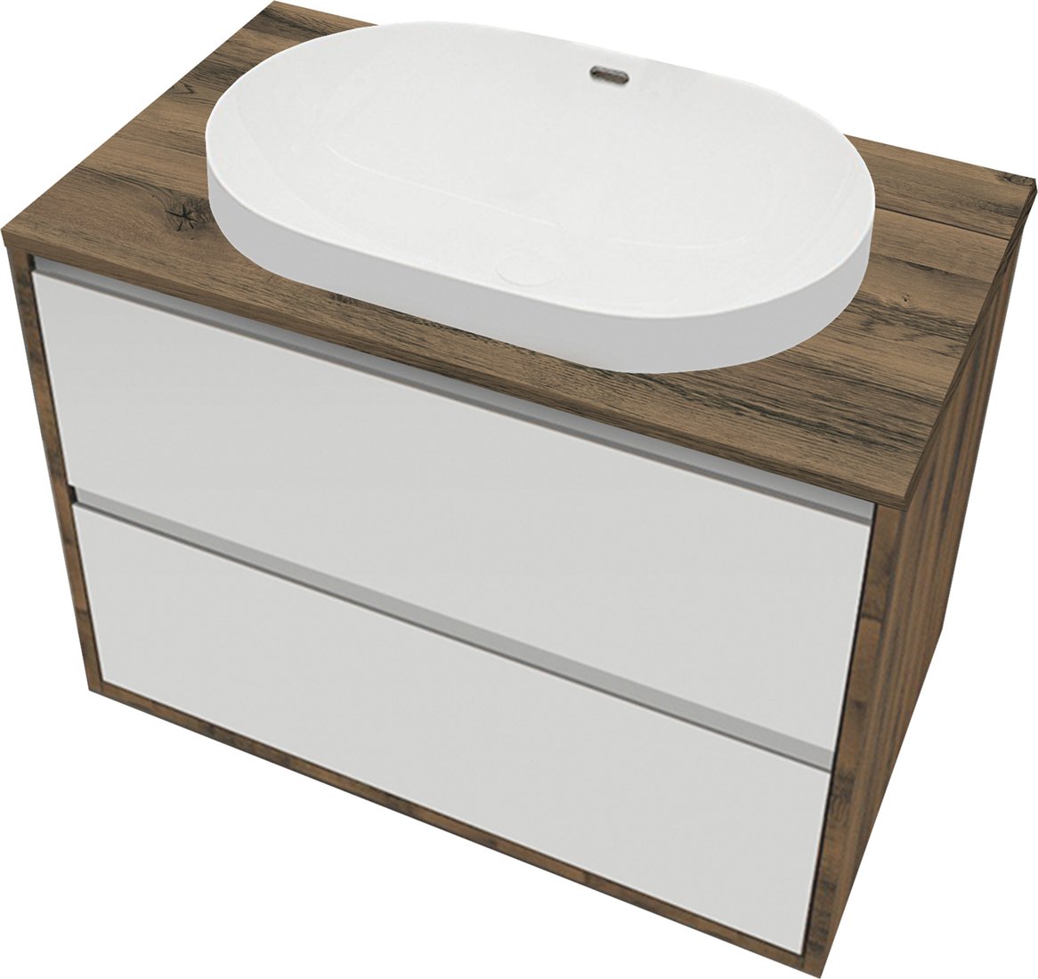 

ЗОВ Тумба под умывальник Парма 70 P70LA0MWMC1A-LDSPA6002 (аттик/белый матовый/алюминий)