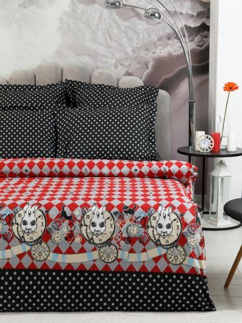 1.5-спальный комплект постельного белья Windslow Страна чудес 1.5сп 50x70 70821-1+70822-1