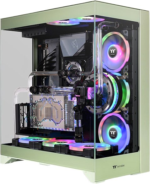 

Корпус Thermaltake CTE E550 TG Matcha Green CA-1Z8-00MEWN-00