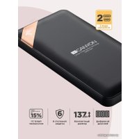 Внешний аккумулятор Canyon PB-102 10000mAh (черный)