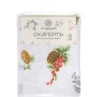 Скатерть АртПостель Серебряный звон СБ.150.220 220x150