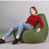 Кресло-мешок Flagman Груша Макси Г2.2-03 (оливковый)