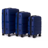 Чемодан-спиннер Pride РР-9802 (L, синий)