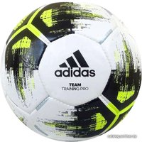 Футбольный мяч Adidas Team Training Pro (5 размер, белый/черный/желтый)