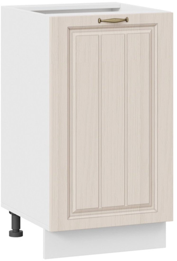 

Шкаф напольный Трия Лина 1Н45 (белый/крем)