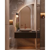  Silver Mirrors Зеркало Mario 68.6x109.7 LED-00002525 (левый)