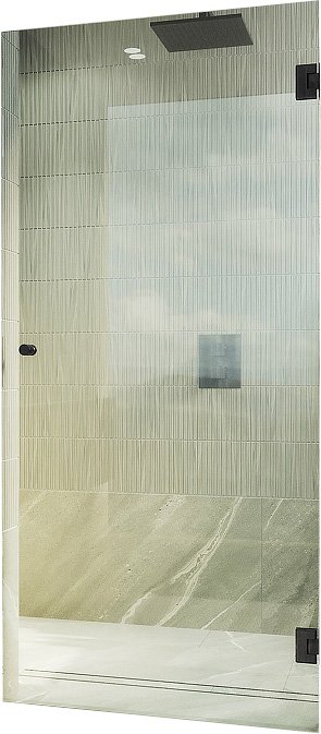 

Душевая дверь MaybahGlass 195x70.5 MGD-507-6 (прозрачное стекло/черный)