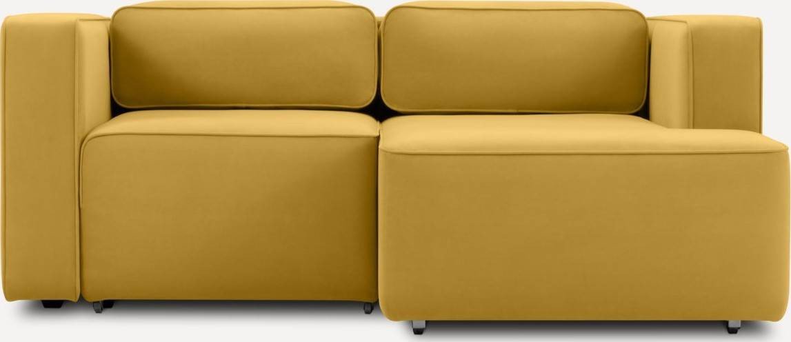 

Угловой диван Divan Аронт Мини Velvet Yellow 230183 (желтый)