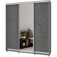 Шкаф-купе Modern Мартин М402 (камень темный)