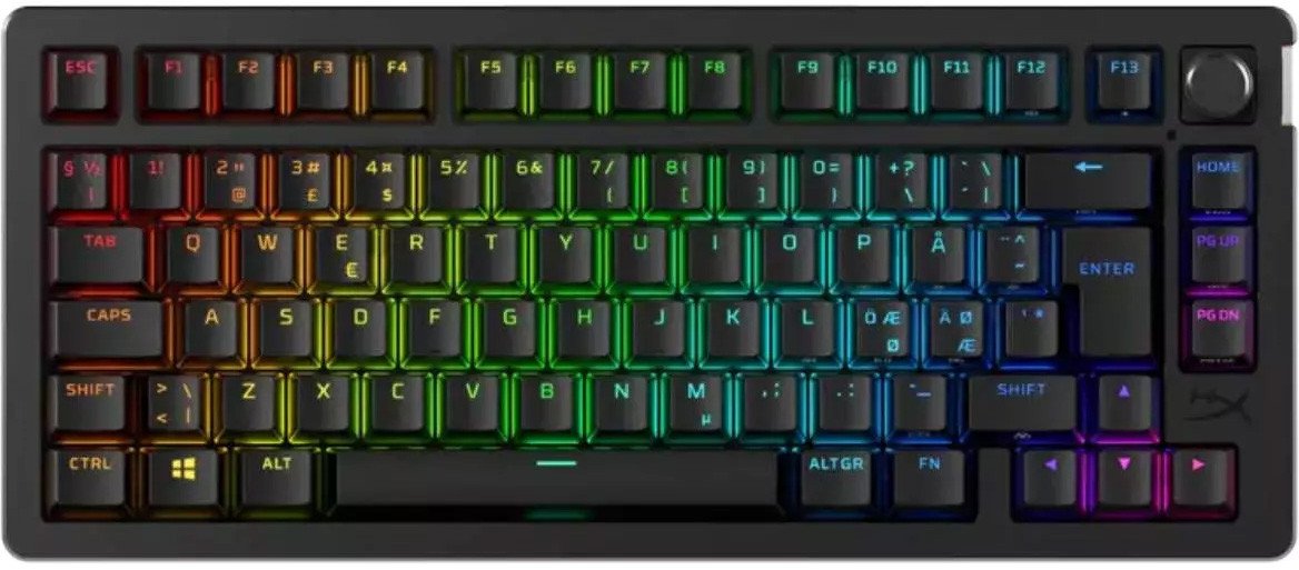 

Клавиатура HyperX Alloy Rise 75 Wireless (HyperX Red)