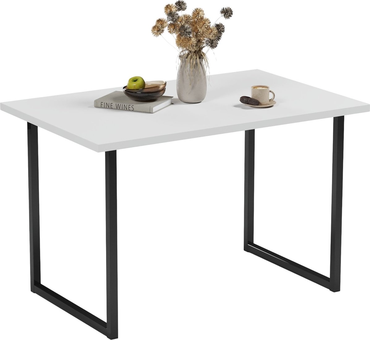 Кухонный стол Mio Tesoro Tako Lite 100x60 (белый/черный)