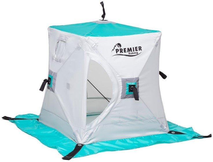 

Домик Premier Fishing Куб (biruza/gray)