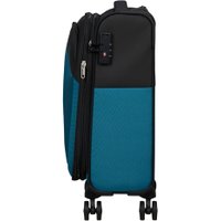 Чемодан-спиннер American Tourister Daring Dash Black/Blue 55 см