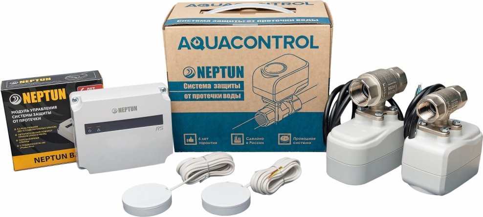 

Набор защиты от протечек Neptun Aquacontrol 3/4