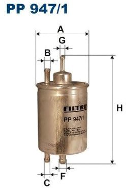 

Топливный фильтр Filtron PP9471