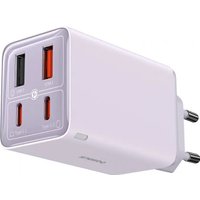 Сетевое зарядное Baseus GaN6 Pro Fast Charger 2C+2U 65W P10162701533-00 (фиолетовый)