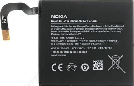

Аккумулятор для телефона Копия Nokia BP-4YW