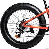 Велосипед Novatrack Fatbike 24 2024 24AHD.SUV.13RD4 (терракотовый)