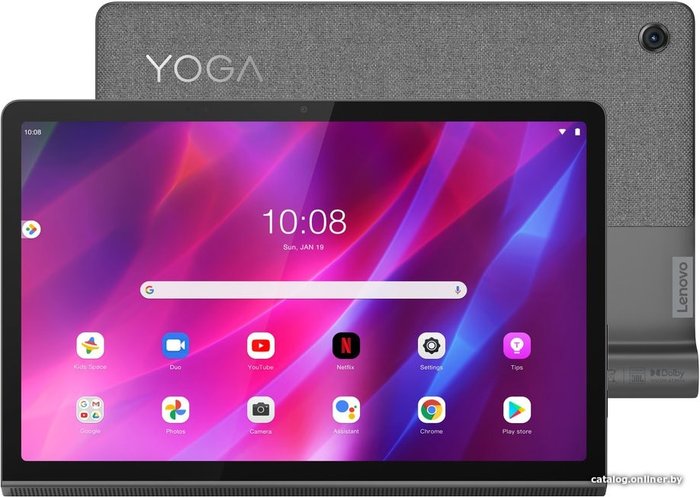 Lenovo Yoga Tab 11 YT-J706X 256GB LTE ZA8X0045UA (темно-серый