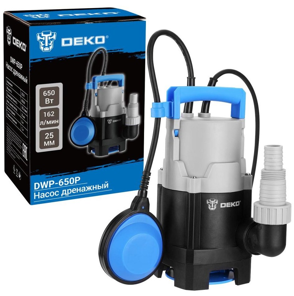 

Дренажный насос Deko DWP-650P