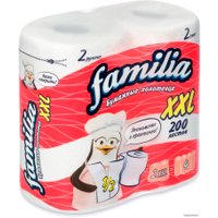 Бумажные полотенца Familia Двухслойные XXL (2 шт, белый)