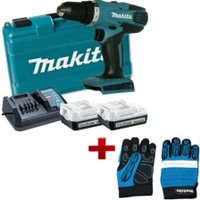 Дрель-шуруповерт Makita DF347DWEA1 (с 2-мя АКБ, кейс)