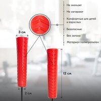 Скакалка Profitnesslab 2.8 м (красный/черный)
