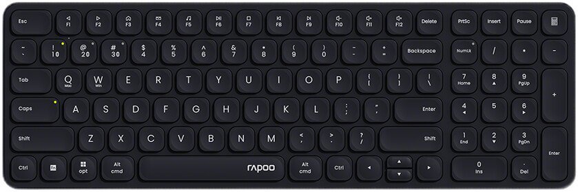 Клавиатура Rapoo E9310M (темно-серый)