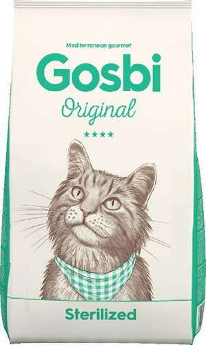 Сухой корм для кошек Gosbi Original cat sterilized 7 кг
