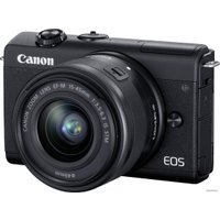 Беззеркальный фотоаппарат Canon EOS M200 Kit 15-45mm (черный)