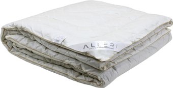 Одеяло Alleri Тик Облегченное 145х210 (овечья шерсть)
