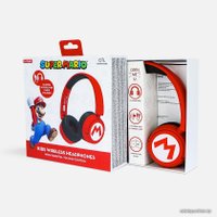 Наушники OTL Technologies Super Mario Red Kids Wireless SM1016
