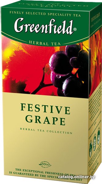 Фруктовый чай Greenfield Festive Grape 25 шт