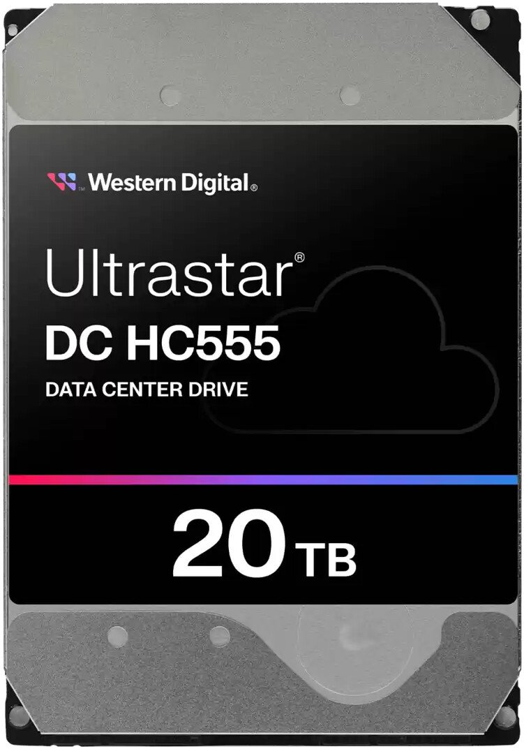 

Жесткий диск WD Ultrastar DC HC555 20TB WUH722020CLE604