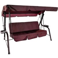 Садовые качели LetoLux Гавана (бордовый)