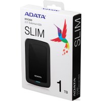 Внешний накопитель ADATA HV300 AHV300-2TU31-CBK 2TB (черный)