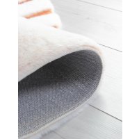 Ковер для жилой комнаты Pixel Rabbit Carving PX4005-DAIRE-CREAM-TERRA (1.6x1.6)