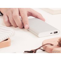 Портативное зарядное устройство Xiaomi Mi Power Bank 2 PLM02ZM 10000mAh (серебристый)