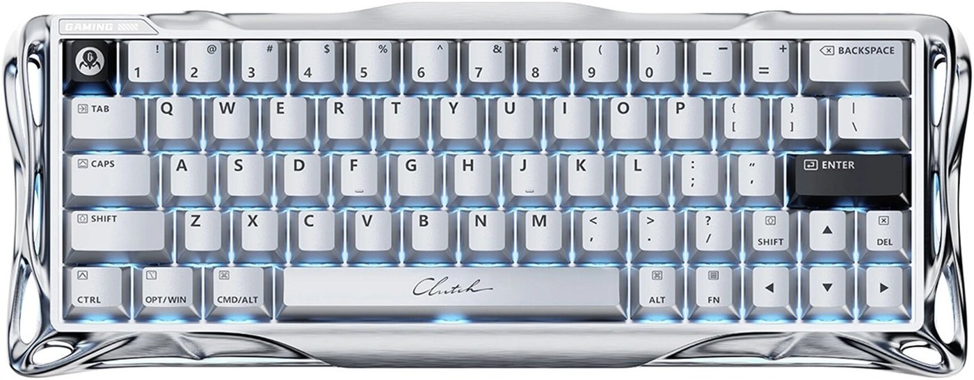 

Клавиатура Gravastar Mercury V60 Pro Deluxe Edition Chrome Silver (GravaStar UFO Magnetic)