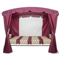 Садовые качели Arno-Werk Оазис Люкс Плюс 2016-КД-40/Л+ (бордовый)