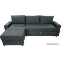 Угловой диван Mio Tesoro Vide 4УС (Evento Carbon Black)