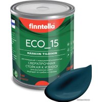 Краска Finntella Eco 15 Valtameri F-10-1-1-FL010 0.9 л (темно-бирюзовый)