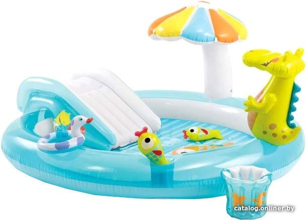 Игровой центр  Intex Малыш Аллигатор 57165 (201x170)