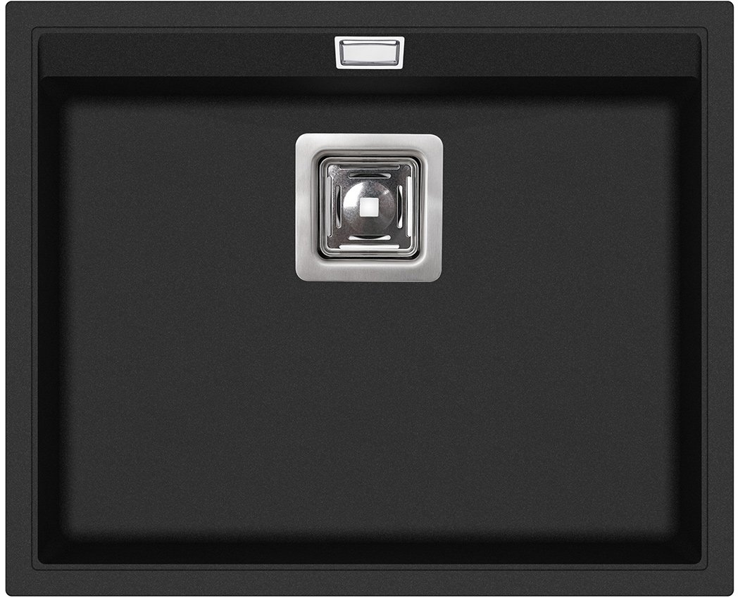 

Кухонная мойка Aquasanita Delicia SQD100AW (black metallic 601)