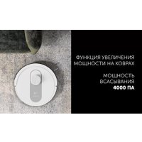 Робот-пылесос Polaris PVCR 4250 WIFI IQ Home (белый)